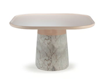 POPPY - Square Estremoz marble table by Mambo Unlimited Ideas - view 2